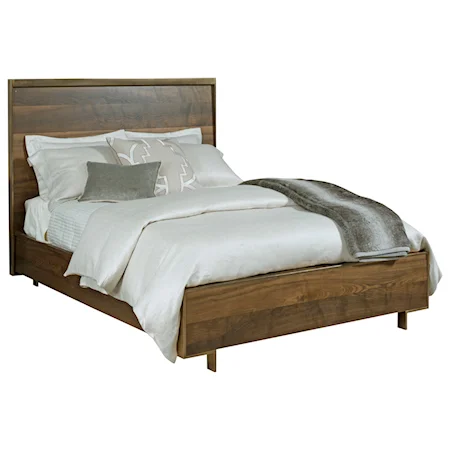 Queen Luna Panel Bed with Tall Legs